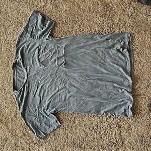 Pull&Bear Gray basic T shirt, size S